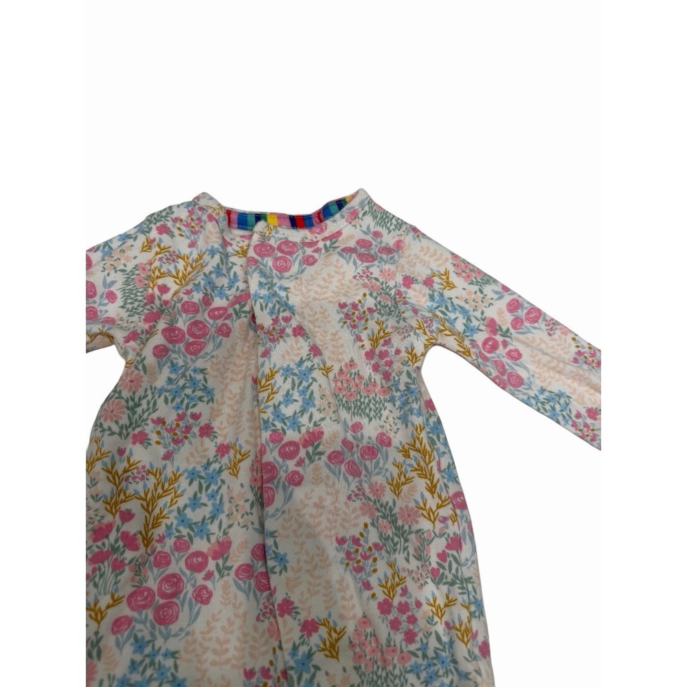 Magnetic Me Baby One Piece Eco Friendly Flowers Print size 0-3 month